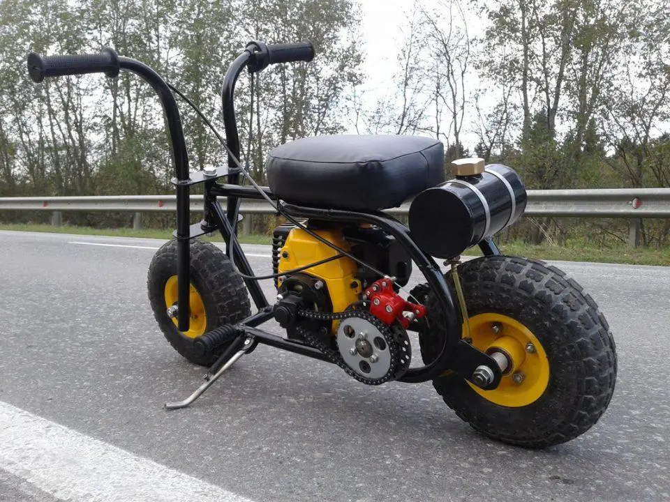 Як зробити міні байк своїми руками