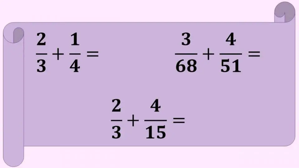 як додавати дроби
