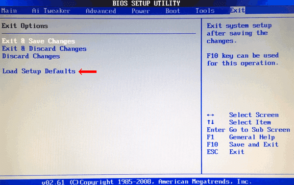 Як скинути BIOS