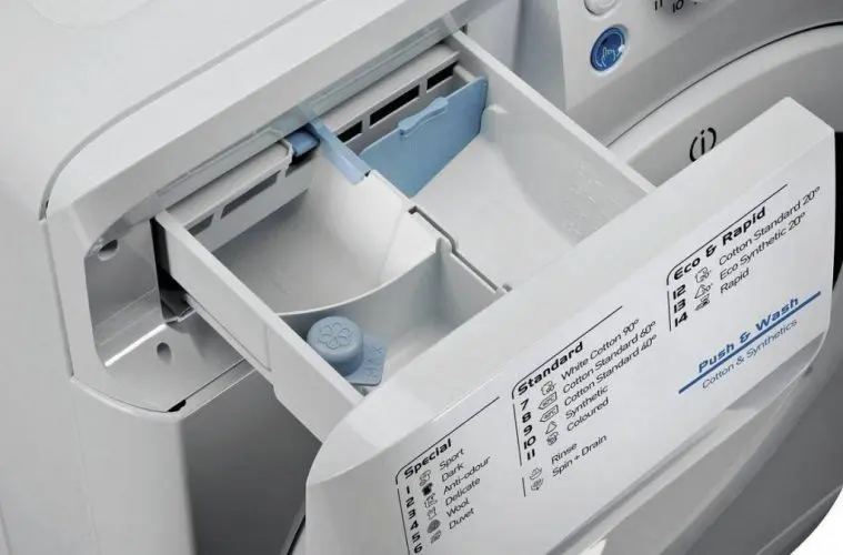 куди засипати порошок в пральній машині